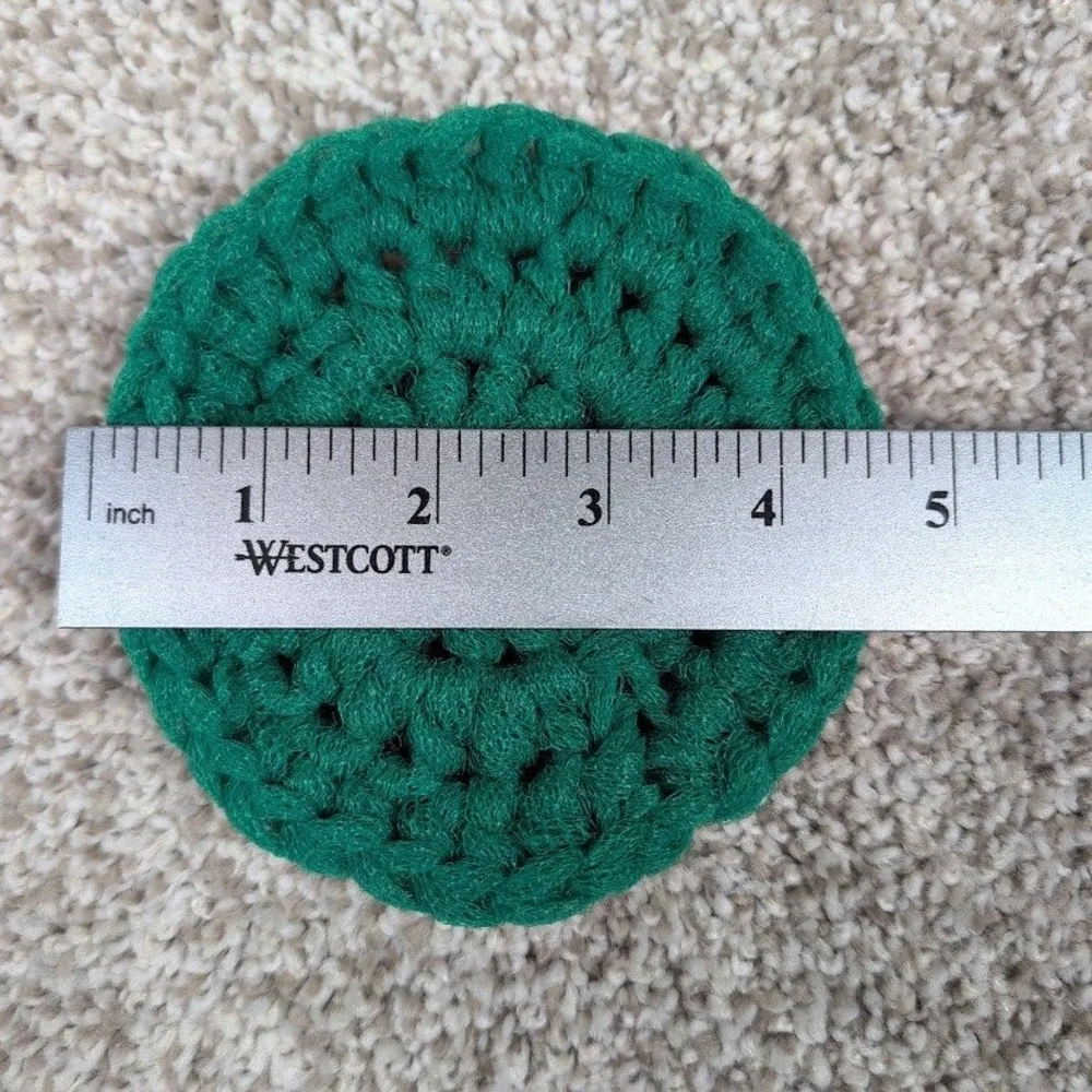 Green‎ Nylon Pot Scrubber Scourer cleaning kitchen bathroom garage